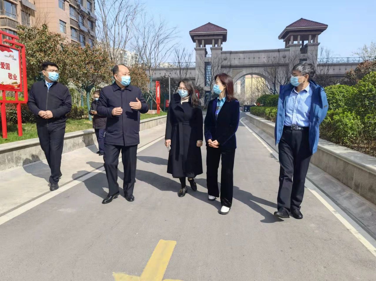 疫情防控不放松 穩定發展礪作風——市國資委督導組到城投集團督導疫情防控和穩定運行工作